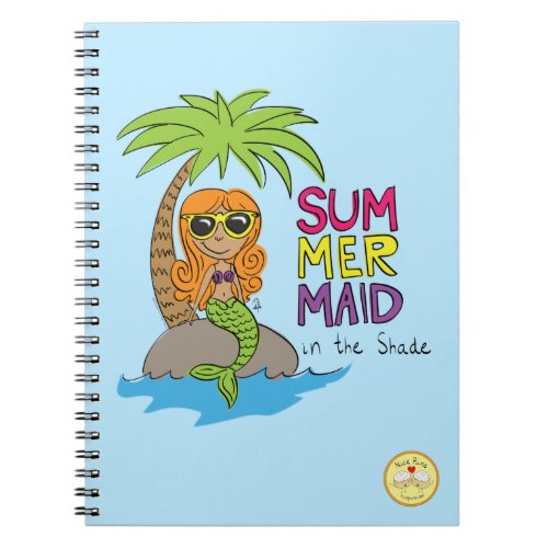 Mermaid Cute Kids Girls Notebook