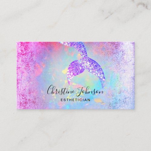 mermaid design business card