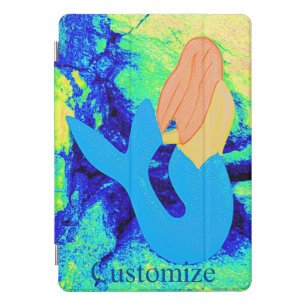 mermaid design iPad Pro Cover