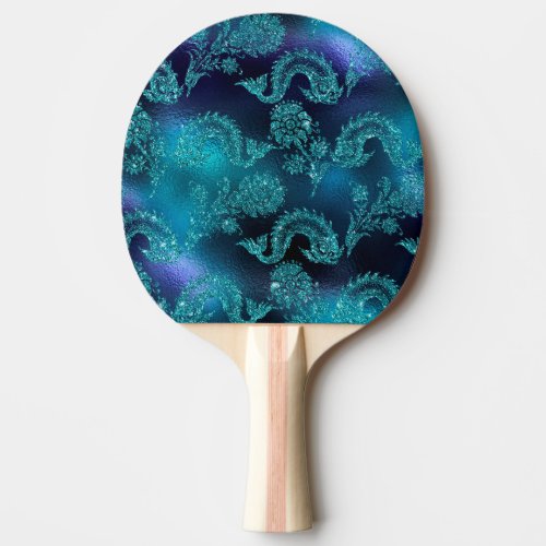 Mermaid Design Ping Pong Paddle