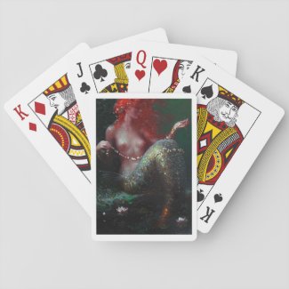 Mermaid Design Playing Cards