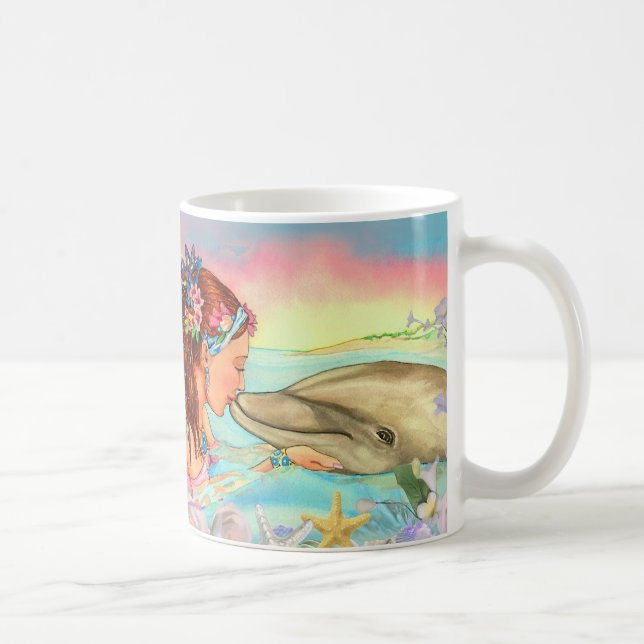 Mermaid "Dolphin Kiss" cup by Schempp (Right)