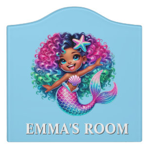 Mermaid Door Sign