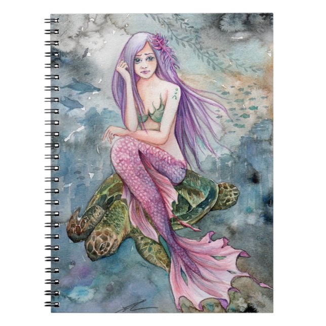 Mermaid - Down in Atlantis Notebook (Front)