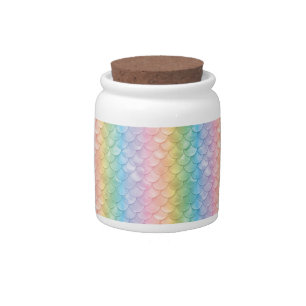 Mermaid Dragon Scales Candy Jar