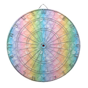 Mermaid Dragon Scales Dart Board