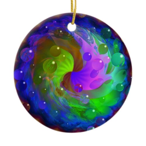 Mermaid Dreams Ceramic Ornament
