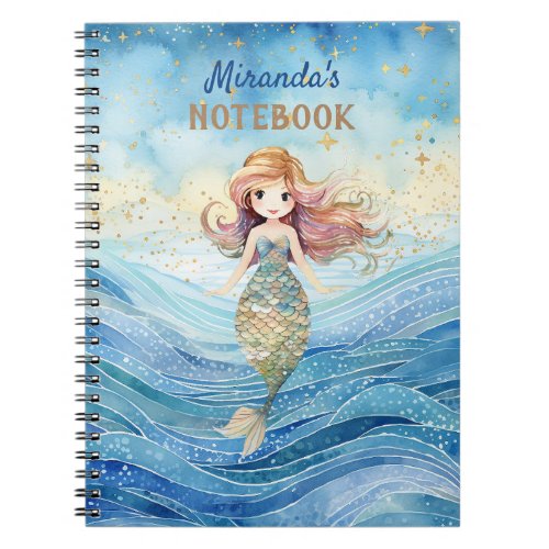 Mermaid Dreams for girls  Notebook