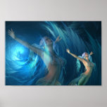 Mermaid Dreams Inspirational Poster
