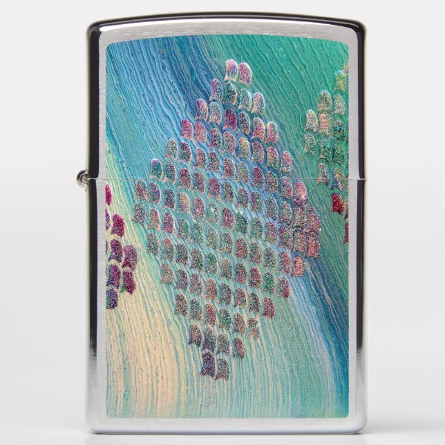 MERMAID DREAMS ZIPPO LIGHTER (Front)