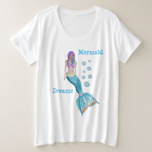 Mermaid Dreamz Plus Size T-Shirt