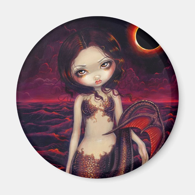 "Mermaid Eclipse" Magnet (Front)