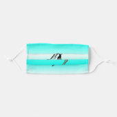 Mermaid Face Mask (Front, Folded)