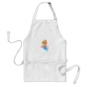 Mermaid fairy adult apron
