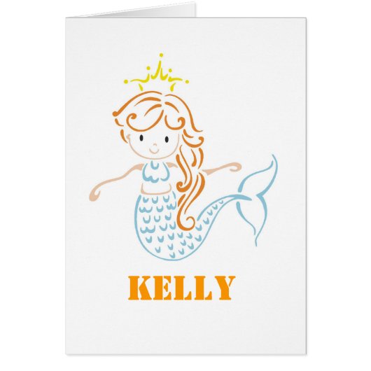 Mermaid Fairy Cards (Front)