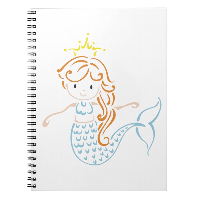 Mermaid Fairy Notebook (Front)