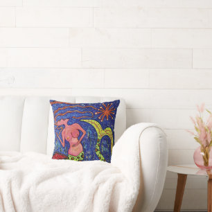 Mermaid Fantasies Pillow