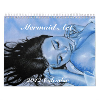 Mermaid Fantasy Art  2012 Calendar