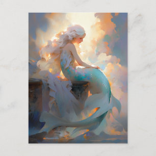 Mermaid Fantasy Art Postcard
