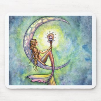 Mermaid Fantasy Fairy Art By  Molly Harrison Mouse Pad by robmolily at Zazzle