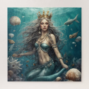 Mermaid Fantasy Jigsaw Puzzle