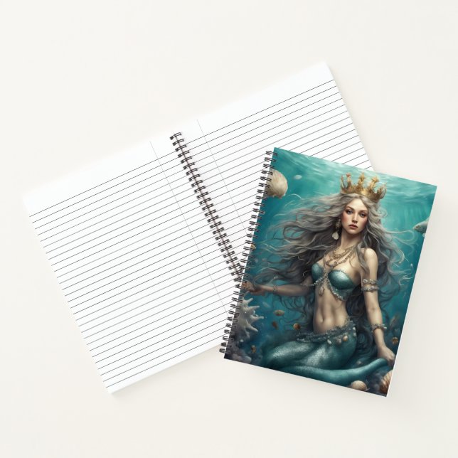 Mermaid Fantasy Notebook (Inside)