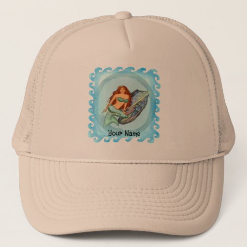 Mermaid Fish Lure Trucker Hat