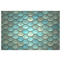 Mermaid Fish Scales Decoupage Background Aqua Tissue Paper