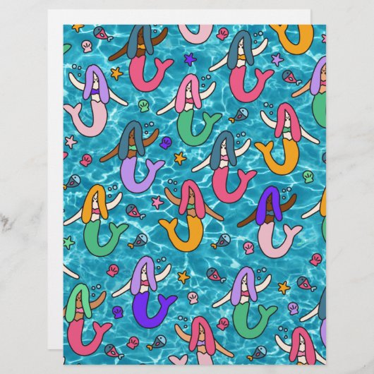 Mermaid friends (Front/Back)