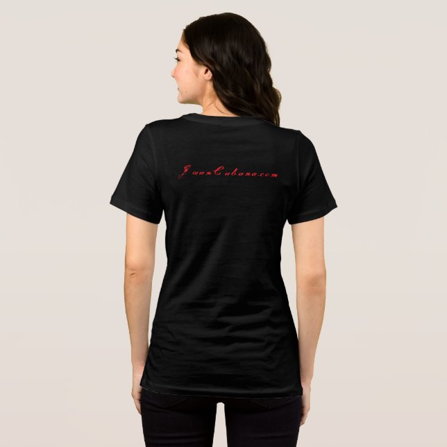  Mermaid Friends by Juan Cabana T-Shirt Tri-Blend Shirt (Back Full)