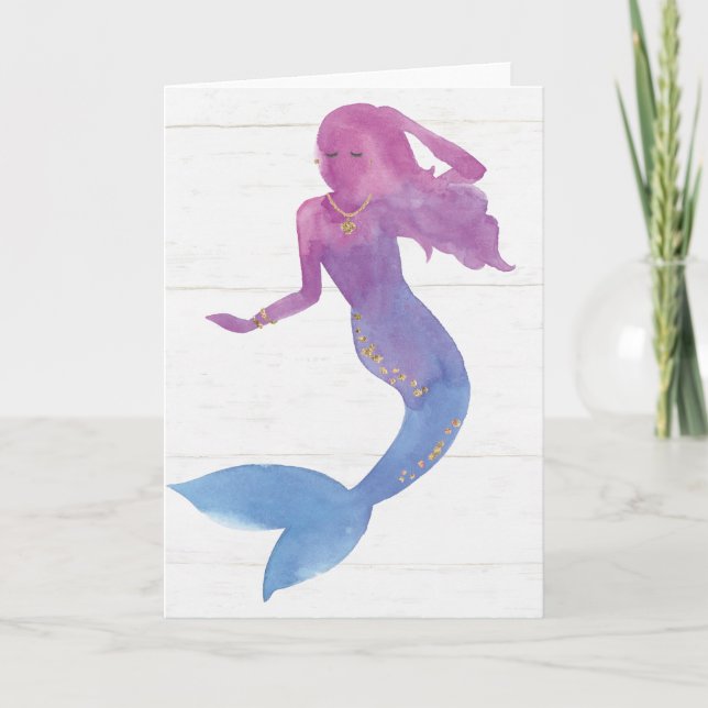 Mermaid Friends III Card (Front)