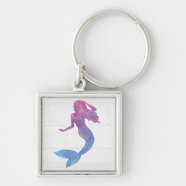 Mermaid Friends III Keychain (Front)