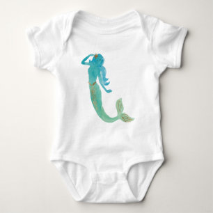 Mermaid Friends IV Baby Bodysuit