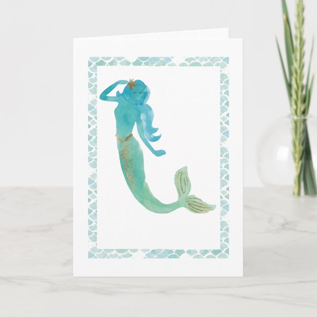 Mermaid Friends IV Card (Front)