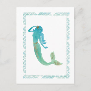 Mermaid Friends IV Postcard