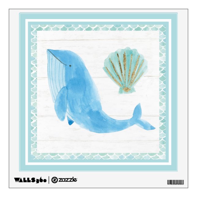 Mermaid Friends VII Wall Decal (Front)