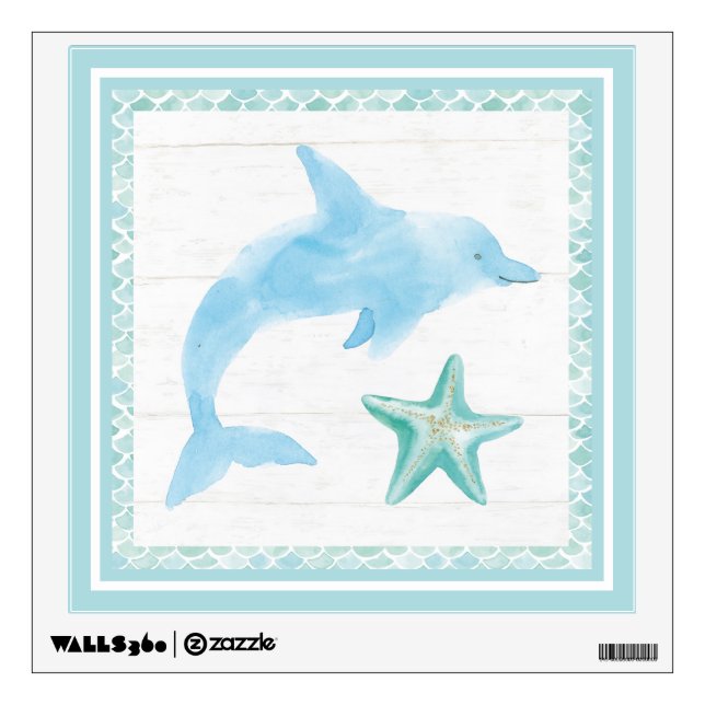 Mermaid Friends VIII Wall Decal (Front)