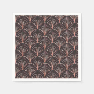 Mermaid/Geometric Design Napkins