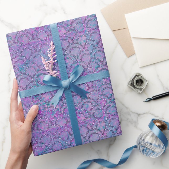 Mermaid Gift Wrapping Paper for Girls Women Kids  (Gifting)