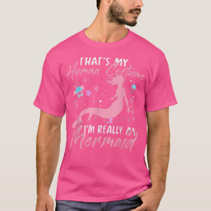 Mermaid Gifts for Teens Water Seashell nymph Kids T-Shirt