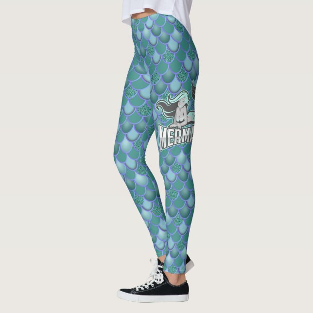 MERMAID Girl Leggings (Left)