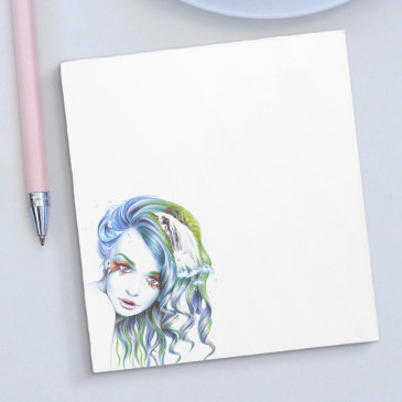 Mermaid girl Water woman Surreal Fantasy Portrait 