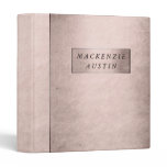 Mermaid Glam Album | Copper Rose Gold Luster 3 Ring Binder