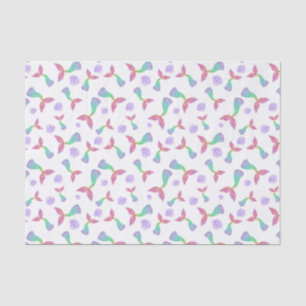 Mermaid Glitter Pattern Tissue Paper