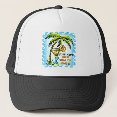 Mermaid Good Life Trucker Hat