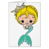 Mermaid Graphic (Blue) (Front)