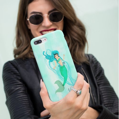  Mermaid Green Tail Girly Blue Personal iPhone 11 Pro Case