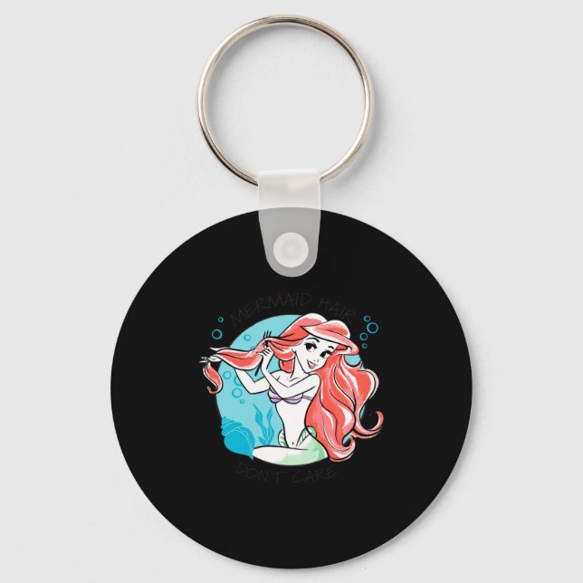 Mermaid Hair Dont Care  Keychain (Front)