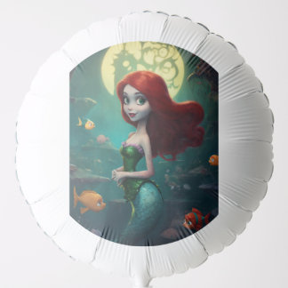 Mermaid hilium balloons