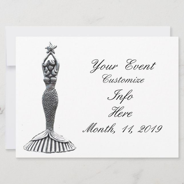 Mermaid Holding Star Thunder_Cove (Front)